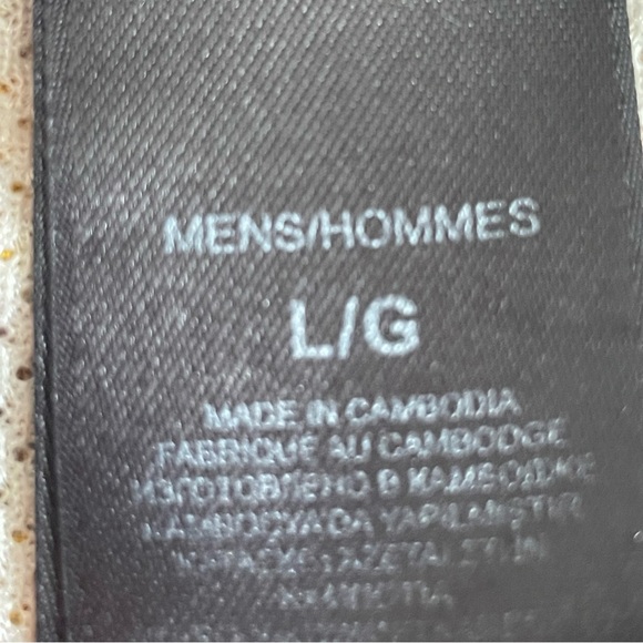 The North Face Plaid Buttondown Shirt Mens LARGE Yellow Gray - Picture 3 of 9